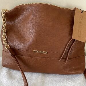 NWT Steve Madden crossbody bag with gold accents